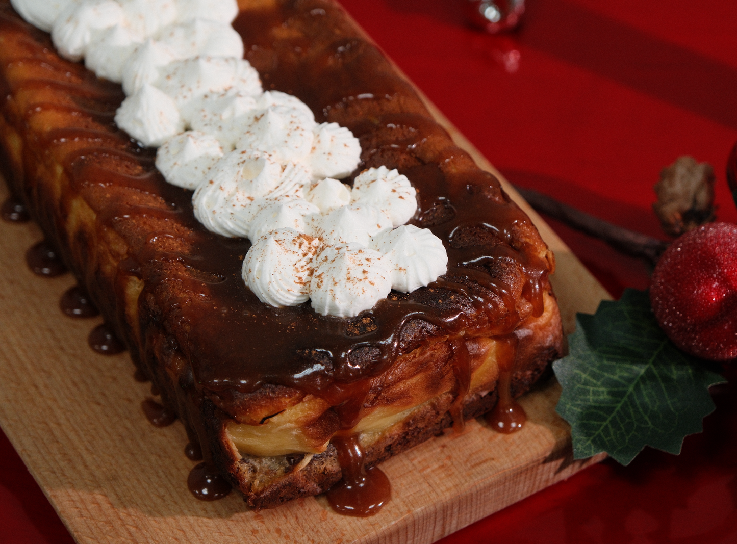 Caramel Apple Basque Cheesecake