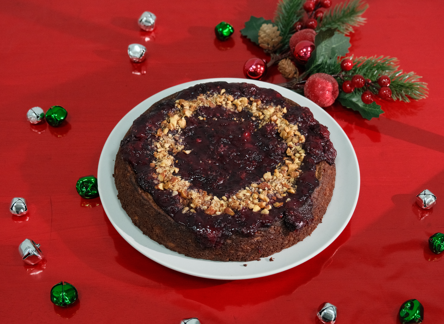 Almond Berry Cake
